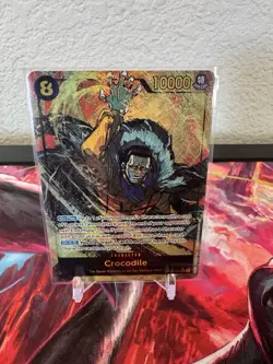 One Piece Card Game TCG Kid and Killer EB01-003 Alternate Art & Crocodile Lot - Image 3