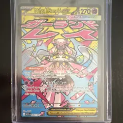 Pokemon TCG Mega Diancie EX Full Art Holo Card 267/217 ASC Basic Psychic 270 HP - Image 1