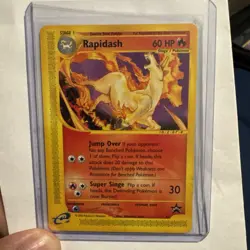 Rapidash 51/53 Wotc Promo Regular Rare Pokemon Card - Image 1