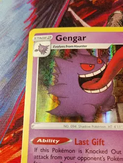 Gengar 057/198 Rare Holo Card Trick or Trade BOOster Pokemon TCG - Image 2