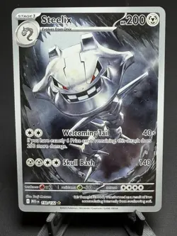 Steelix 150/132 Mega Evolution Pokemon TCG Card - Image 1