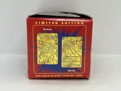 Pokemon POLIWHIRL 23K Gold Plated Trading Card 1999 Burger King Promo SEALED - Image 3