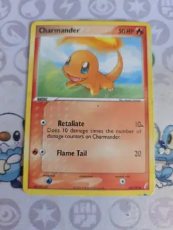 Charmander Non-Holo Pokemon TCG Card ex Crystal Guardians 48/100 NM! - Image 1