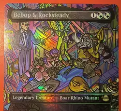 MTG, BEBOB & ROCKSTEADY, 0204, NM, TMT, BORDERLESS, FOIL FINISH - Image 2