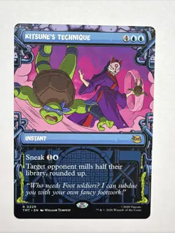 Kitsune's Technique (Showcase) Teenage Mutant Ninja Turtles Regular - Image 1
