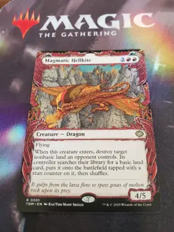 Mtg. Magmatic Hellkite. Showcase. Tarkir: Dragonstorm. Pack Fresh - Image 1