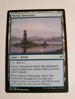 Mystic Sanctuary Throne of Eldraine 3 Regular 1 Foil - Image 1