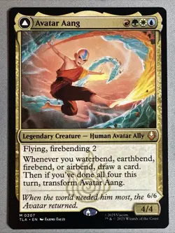 MTG / Avatar Aang / TLA / #207 / Regular / Mythic / NM - Image 1