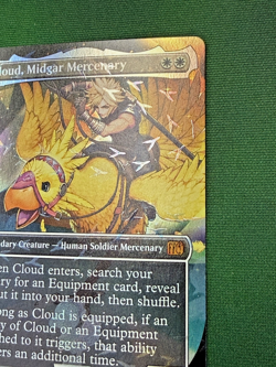 Cloud, Midgar Mercenary (Borderless) (Chocobo Track Foil) Final Fantasy Foil - Image 2