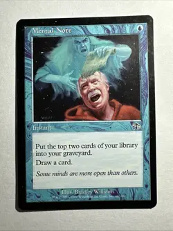 Judgment Mental Note MTG Magic the Gathering MP - Image 1