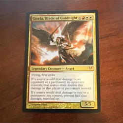 Wizards Gisela Blade of Goldnight Mythic Legendary Creature Angel Avacyn Restor… - Image 1
