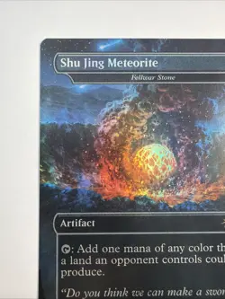 Shu Jing Meteorite - Fellwar Stone (Rainbow Foil) Secret Lair Drop Foil - Image 2