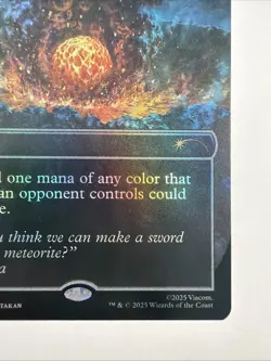 Shu Jing Meteorite - Fellwar Stone (Rainbow Foil) Secret Lair Drop Foil - Image 4