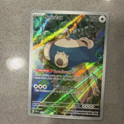 Snorlax 51- Pokemon 151 Promo SV: Scarlet & Violet Promo Card 051 NM - Image 3