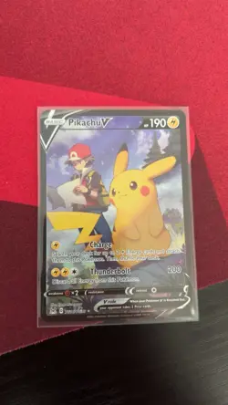 PIKACHU V TG16/TG30 POKEMON TCG LOST ORIGIN NEAR MINT - Image 1