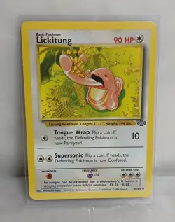 Pokemon Lickitung 38/64- 1999 Base Set Non Holo - Image 1