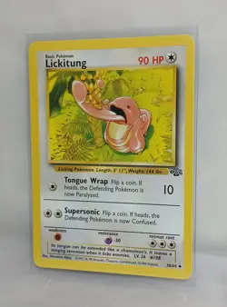 Pokemon Lickitung 38/64- 1999 Base Set Non Holo - Image 2