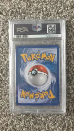 POKEMON CARD 2010 HEART GOLD SOUL SILVER SLOWKING HOLO #12 GRADED PSA 8 - Image 2