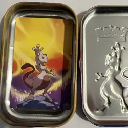 EMPTY Kanto Power Mewtwo Mini Tin , Great Condition, Pokemon TCG - Image 2