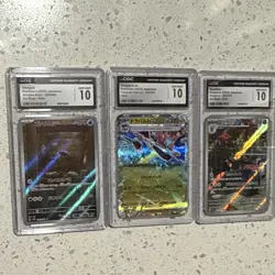 Pokemon CGC 10 Japanese Graded Holo Lot - Image 1