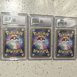 Pokemon CGC 10 Japanese Graded Holo Lot - Image 2
