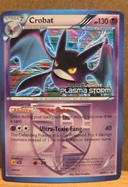 Crobat Promo BW51 Stamped holo LP - ungraded Pokemon Card - Image 1