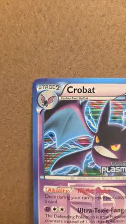 Crobat Promo BW51 Stamped holo LP - ungraded Pokemon Card - Image 3