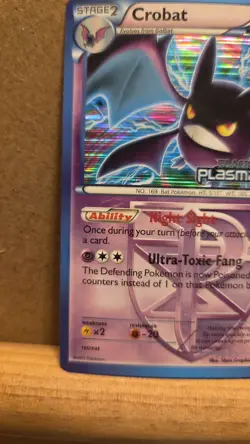 Crobat Promo BW51 Stamped holo LP - ungraded Pokemon Card - Image 4