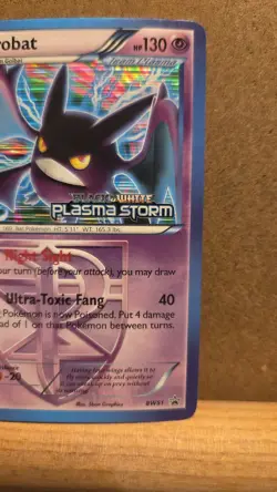 Crobat Promo BW51 Stamped holo LP - ungraded Pokemon Card - Image 5