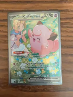 Lillie's Clefairy ex - 184/159 - Pokemon Journey Together Illustration Rare NM - Image 1