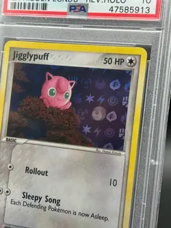 2004 Pokemon Hidden Legends EX Reverse Holo Jigglypuff #63 PSA 10 Gem Mint - Image 2