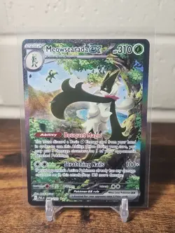 Pokemon TCG Meowscarada EX 256/193 Paldea Evolved Special Illustration Rare - Image 1