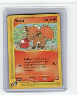 Vulpix Aquapolis Common Pokemon Near Mint or Better - Image 1