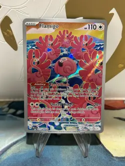 Flamigo 227/193 Illustration Rare Pokemon TCG Scarlet & Violet Paldea Evolved NM - Image 1