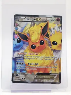 FLAREON EX 2016 POKEMON XY SERIES GENERATIONS RADIANT RARE RC28/RC32 Q6482 - Image 1