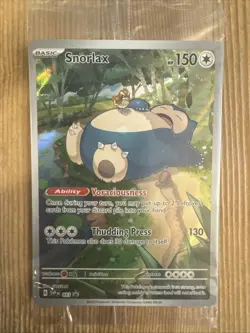 Snorlax - SVP051 - Pokemon Scarlet & Violet Promo Ultra Rare Card Sealed - Image 1