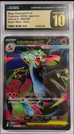 Graded Pokemon Lot CGC 10 Pristine Charizards - Image 2