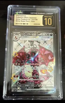Graded Pokemon Lot CGC 10 Pristine Charizards - Image 3