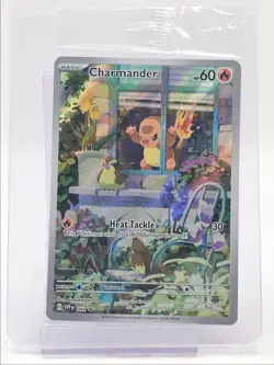 CHARMANDER 2023 POKEMON SCARLET & VIOLET BLACK STAR PROMO ETB 044 Q6482 - Image 1