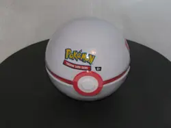 POKEMON Premier Ball tin Q4 2024 include 3 packs, sticker ENGLISH NEW OFFICIAL - Image 1
