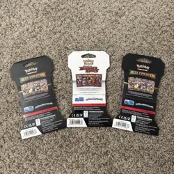 Pokemon TCG Sleeved Pack Lot (3x) - Mixed Sets - *NEW & FACTORY SEALED* - Image 2