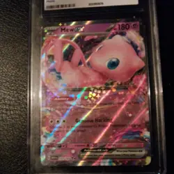 Pokemon Mew ex Holo 151/165 Scarlet & Violet 151 Graded CGC 10 Gem Mint - Image 2