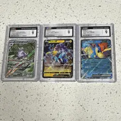 Pokemon CGC Graded 9 Lot - Image 1