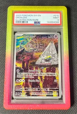 Pokemon Drowzee 210 Scarlet & Violet Base Set PSA 9 MINT - Image 1