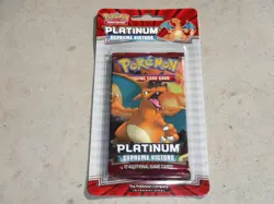 POKEMON PLATINUM SUPREME VICTORS BLISTER PACK BOOSTER PACKS 2009 CHARIZARD - Image 1