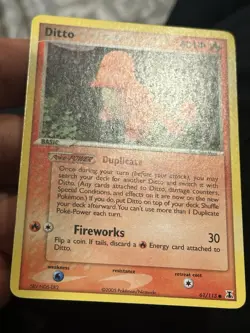 Ditto (Charmander) - 61/113 Delta Species Common Pokemon - LP - Image 2