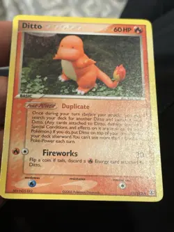 Ditto (Charmander) - 61/113 Delta Species Common Pokemon - LP - Image 4