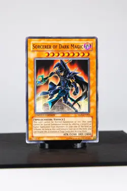 Sorcerer of Dark Magic MOV-EN002 Normal Yu-Gi-Oh! The Movie Promo Set HP - Image 1