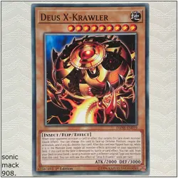 Deus X-Krawler - DANE-EN019 - Common 1st Edition Yugioh - Image 1