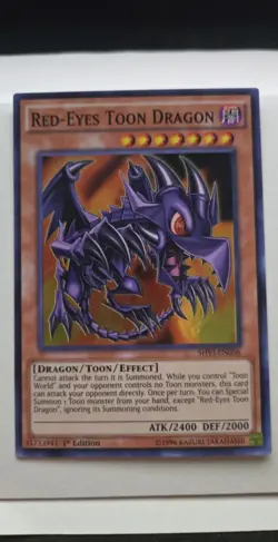Red-Eyes Toon Dragon SHVI-EN036 - NM/NEAR MINT - 1st Edition - Yugioh! - Image 1